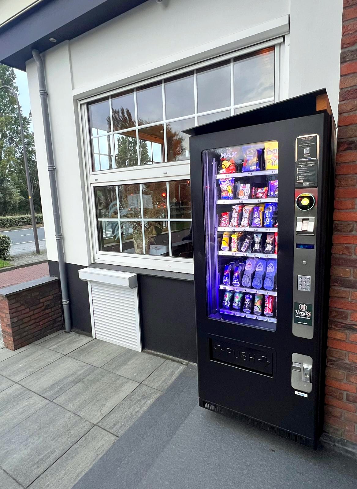 Vend8 automaat bij Hotel De Keizerskroon