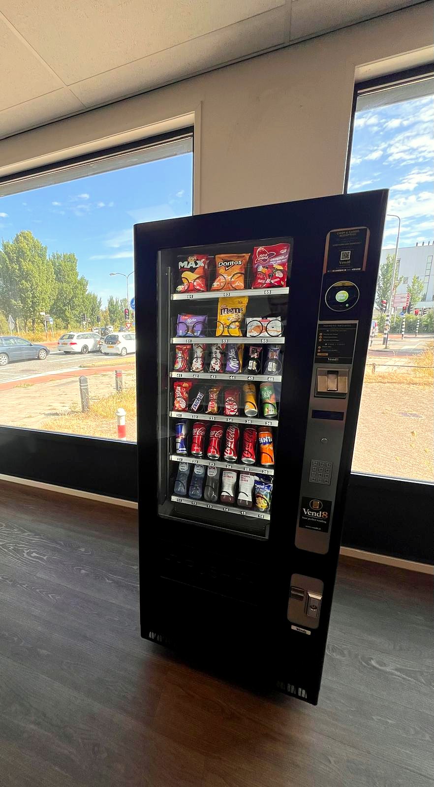 Vend8 automaat bij Wasserette Marwa
