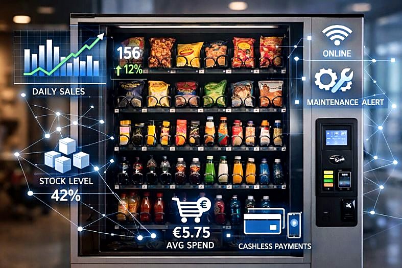 Vend8 smart vending systeem